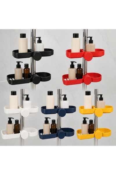 MYE TEKNOLOJİ 3D Printing Shower Organizer Shelf Shampoo Holder Bathroom Orga...