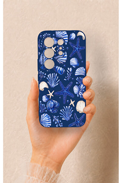 Vip Case Tecno Camon 50 Pro 4G Uyumlu Deniz Kabuğu Desenli Silikon Kılıf