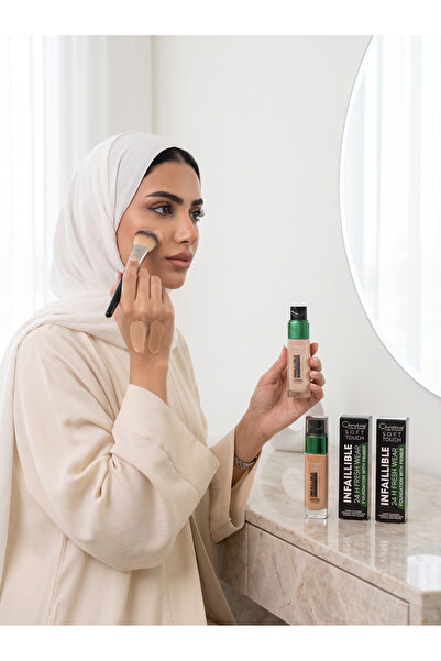 Finelook كريم أساس كريستين سوفت تاتش للتغطية الكاملة