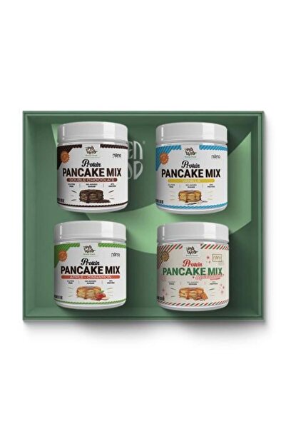 Nano Supps Nano Sabers Protein Pancake Mix Sample Box - 4 Assorted Flavors