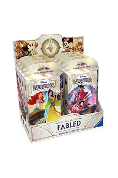 Disney Lorcana Fabled: Display Pachet de început