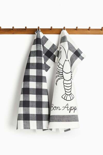 H&M 2-pack tea towels