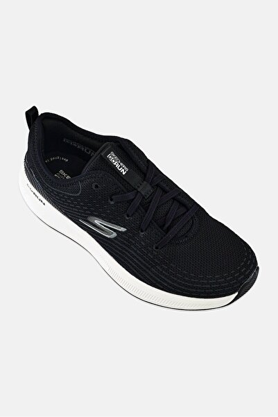 SKECHERS Women Go Run Pulse Lace Up Running Shoes, Black