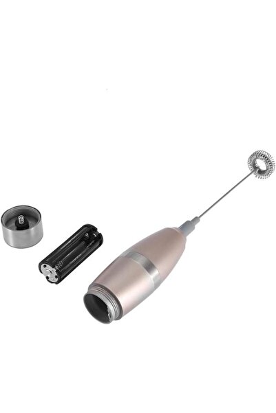STARSTAR Electric Stainless Steel Milk Frother - Cordless Hand Mixer for Hot ...