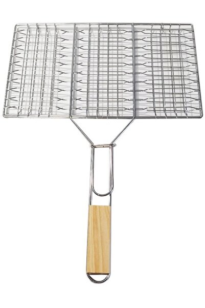 STARSTAR Barbecue Tool Set - Stainless Steel Fish Barbecue Net, Square Grill ...