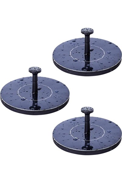 STARSTAR Outdoor solar fountain set (3 pieces), solar pond pump with water sp...