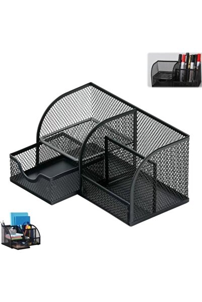 STARSTAR 1-Piece Pack, Hollow Storage Box, Desktop Storage Box with Mesh Fram...