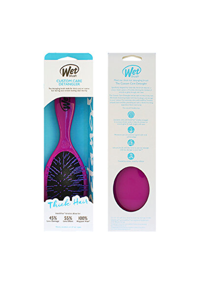 Wet Brush Custom Care Perie de descurcare pentru păr gros – Mov