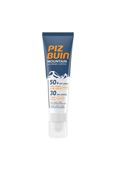 Piz Buin Αντηλιακό Βουνού 50+ SPF + Κραγιόν 30 SPF (20ml)