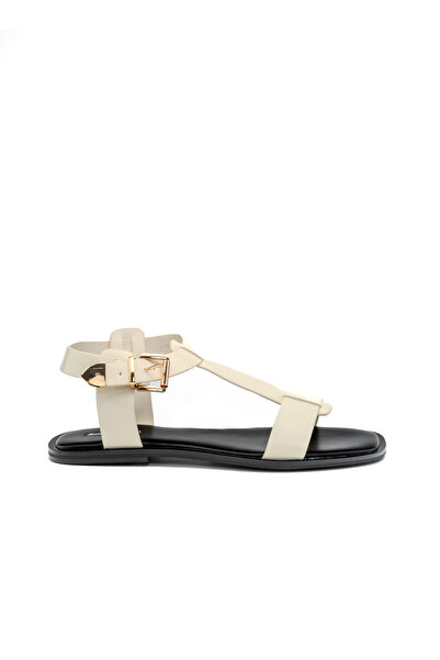BATA Decorative Strap Flat Sandals