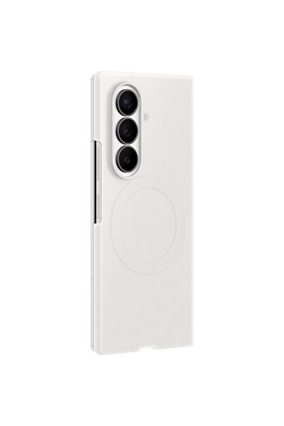 Samsung Husă de protecție pentru Galaxy Fold8 Ultra, din silicon, cu magnet, albă