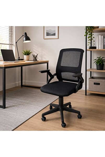 msy garden fenc Ergonomik File Sırtlı Çalışma Koltuğu - Bel Destekli, Ayarlan...