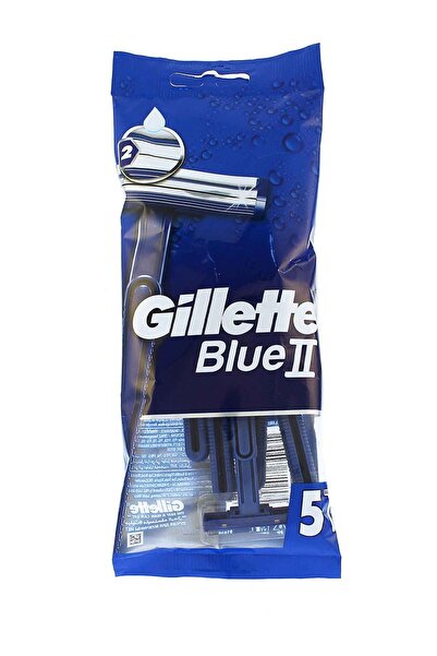 Gillette Blue II disposable razors for men, pack of 5