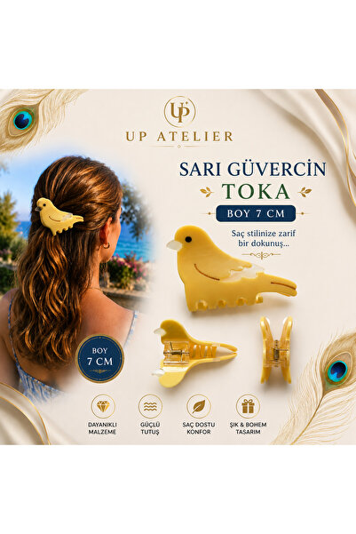 Up Atelier Yellow Pigeon Bone Buckle 7cm