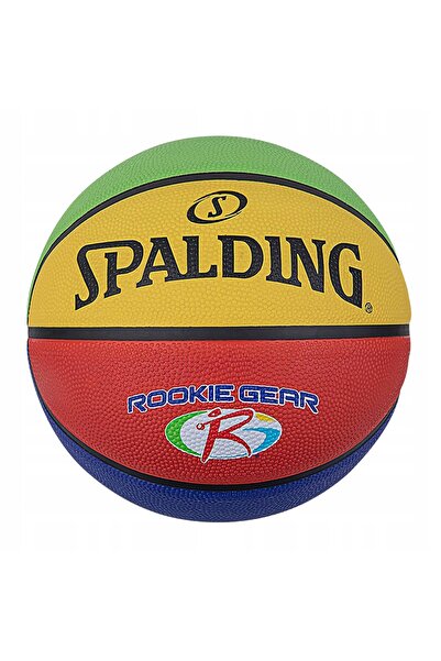 SPALDING Minge de baschet Rookie Gear din piele multicoloră, mărimea 5