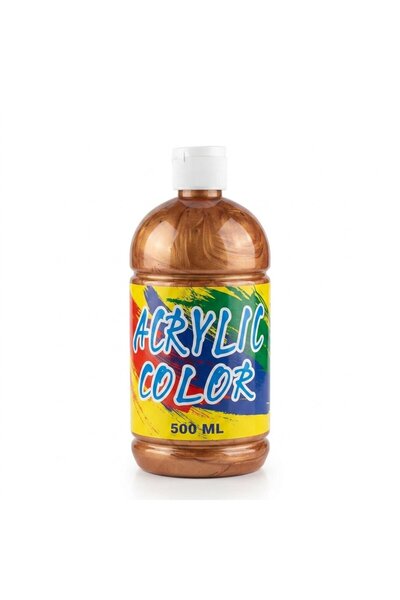 BASIC Acrylic Color Paint 500 ml – Metallic Bronze