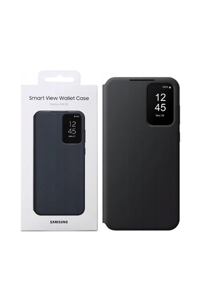 Samsung Husă tip portofel Smart View pentru Galaxy A35 5G Negru