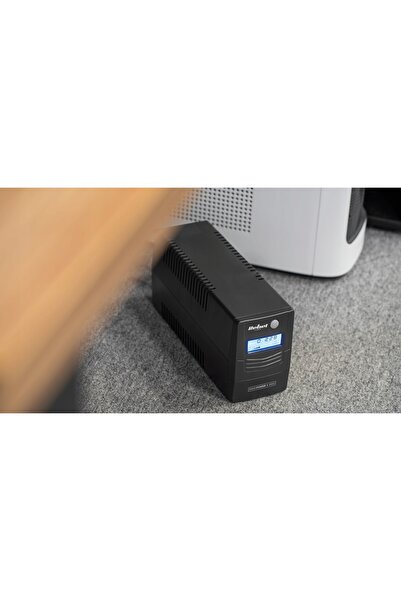 Rebel Nanopower Plus 1000 1000VA 600W 230 V 50Hz LCD UPS Sursă de alimentare ...