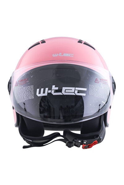 NO BRAND Cască moto jet W-TEC BARALDO MELON deschisă pentru scuter și motocic...