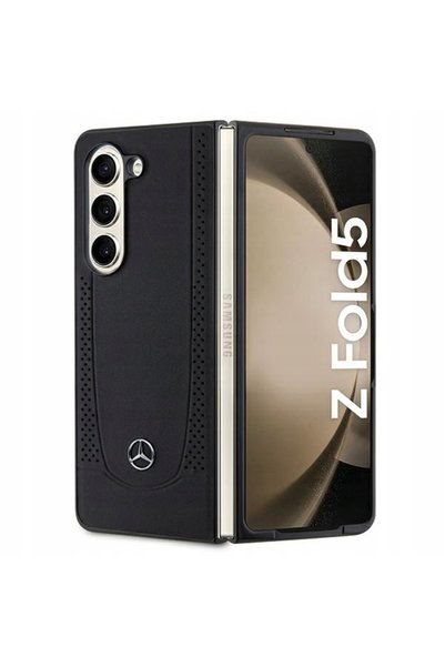MERCEDES Husă Originală pentru Galaxy Z Fold5, din Piele, Husă de telefon