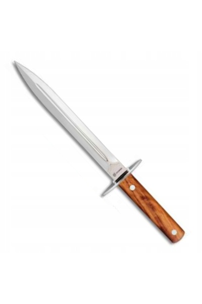 NO BRAND Cuțit de vânătoare Stamina Wood Light 31669 cu teacă și mâner din lemn