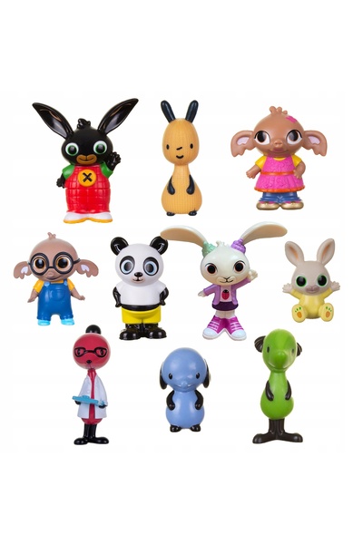 NO BRAND Set de figurine Bing și prietenii – 10 figurine