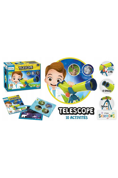 NO BRAND Telescop binocular cu trepied pentru observarea lumii Știință și dis...