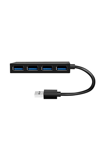 LogiLink Hub USB 3.2 Gen1 cu 4 porturi 5Gb/s Hot Swap LED Negru
