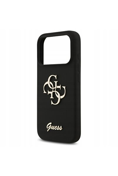 NO BRAND GUESS HUSĂ SILICON MARE 4G SCRIPT PENTRU IPHONE 17 PRO PROTECȚIE ȘI LUX