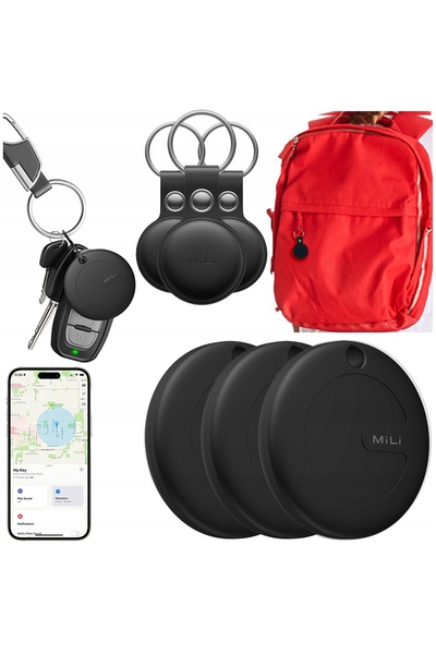 MiLi 3x LOCALIZATOR GPS BLUETOOTH Aplicație MiTag iPhone iPad Mac iOS Apple Find
