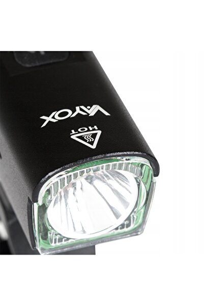 Vayox Lumină frontală LED pentru bicicletă, luminozitate puternică, USB, 1300...