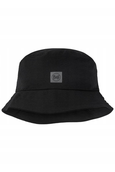 Buff Pălărie de drumeție Adventure Bucket Hat - negru uni L/XL
