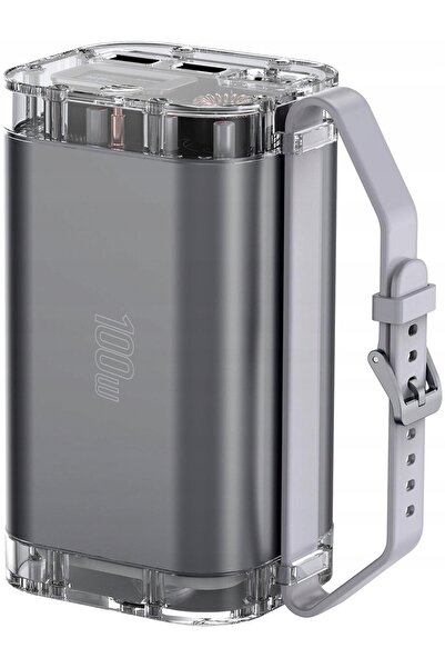 4smarts Powerbank lucid ultra 40000mah 100W lanternă stație de alimentare IP67