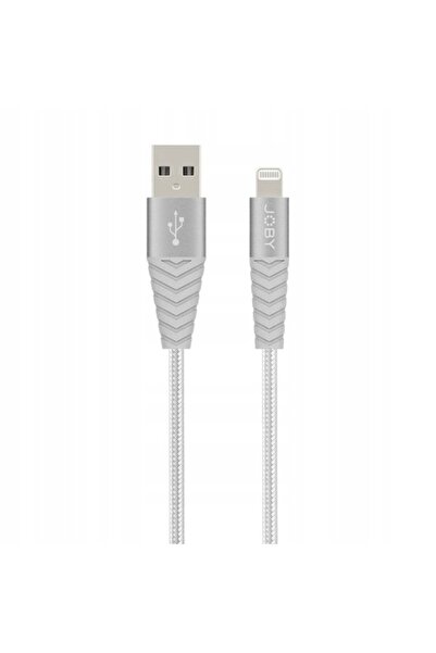 Joby Cablu Lightning pentru încărcare și sincronizare, 1,2 m, argintiu