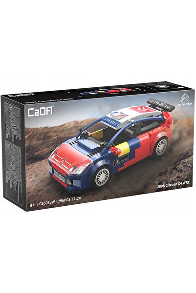 cada Blocuri de construcție Mașină de curse rally Citroen C4 WRC 296