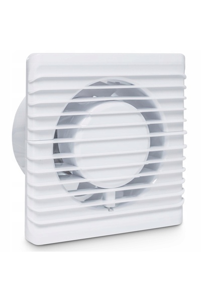 airRoxy Ventilator de baie silențios, montat pe perete, pentru casă, FI 100, ...