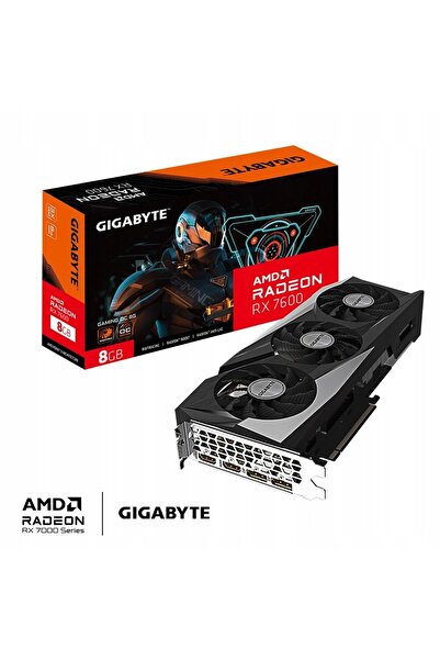 Gigabyte Placă video Radeon RX 7600 GAMING OC 8GB 2xHDMI+2xDP PCIe4.0