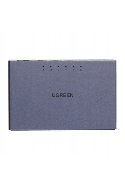 Ugreen Switch Ethernet 5 porturi 1Gbps - gri