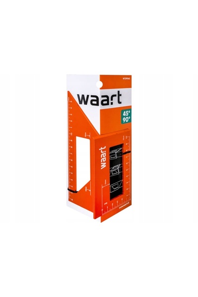 WAART Cornier din aluminiu 45/90 °   STOLARSKI JAPONEZ 3D