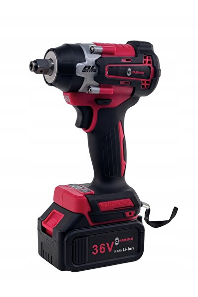 Hammer Cheie de impact fără fir puternică de 700 Nm, 1/2 inch + chei tubulare