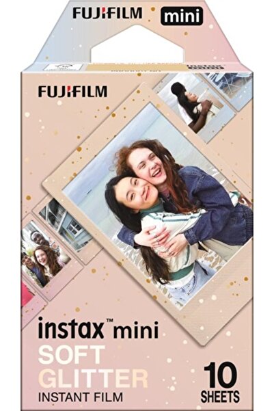Fujifilm Instax Mini Film cu sclipici moale 10 bucăți.