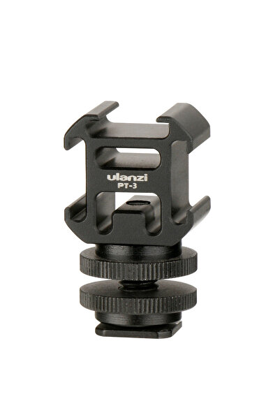 ulanzi 3x Suport pe șină Sanki ISO 1/4'' pentru Microfon Cameră Lumină PT-12