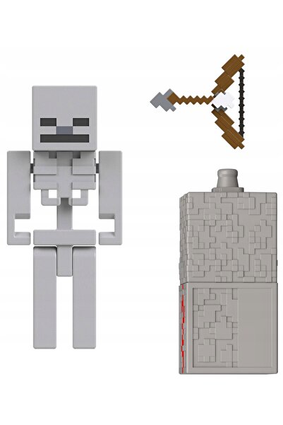 mattel MINECRAFT FIGURINĂ REDSTONE Schelet +accesorii JJR93