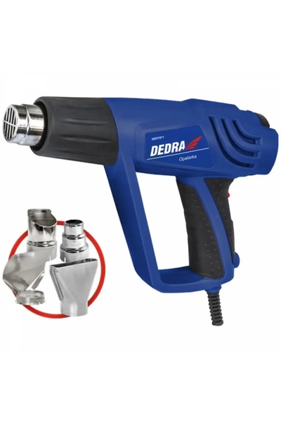 dedra OPALARKA 2000W 60-600 ° C 150-500L/MIN3 BIEGI