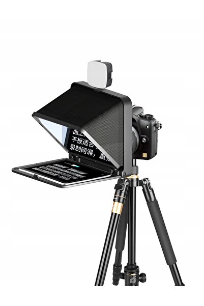 NO BRAND Teleprompter Vizor Monitor VLOG pentru Cameră Telefon LensGo