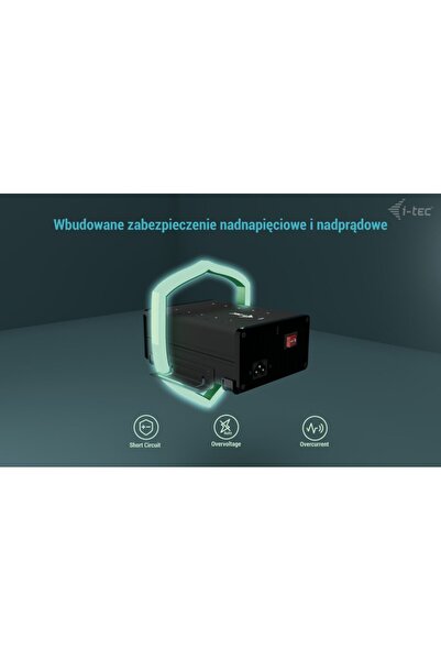 i-Tech Gear i-tec metal USB-C 15W hub USB-C cu 10 porturi pentru încărcare și...