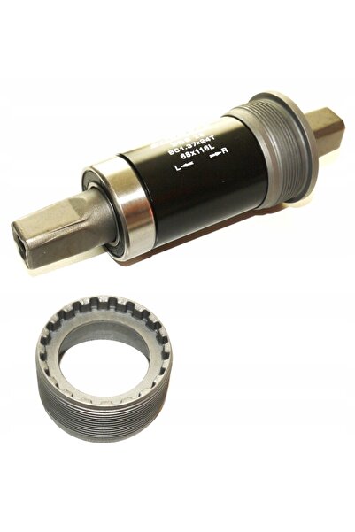 NO BRAND Axă suport Sunrace BBS15 113mm, butuc BSA britanic 68mm, rulment ped...