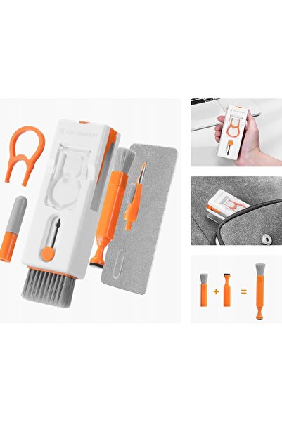 K&F CONCEPT Kit de curățare Prof. 11-în-1 pentru lentile de cameră, laptop și...