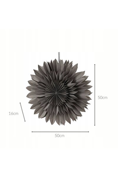 Home Styling Collection STEA DECORATIVĂ 3D, ORNAMENT DE HÂRTIE DE AGĂȚAT, 50 ...