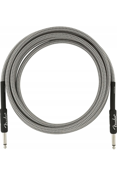 NO BRAND Cablu de instrument profesional Fender 10' WHT TWD 3m Cablu de chitară